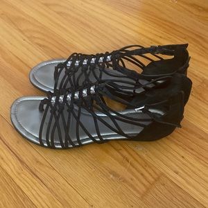 G by Guess Black Jonsie Sandals